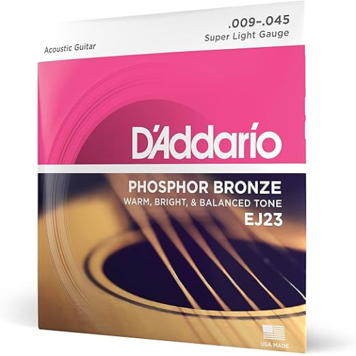 D'ADDARIO EJ-23  SUPER LIGHT