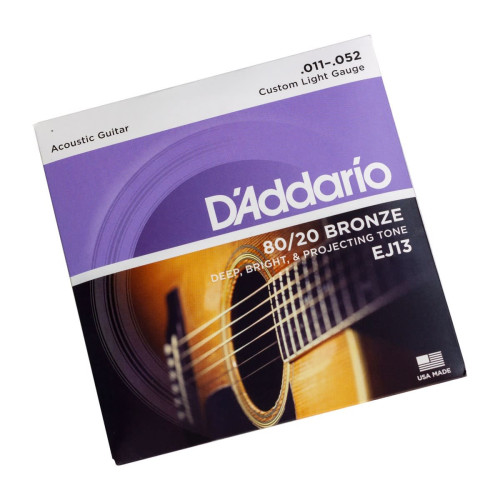 D'Addario EJ-13 Custom Light