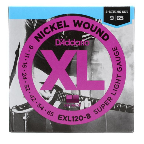 D'ADDARIO EXL-120-8