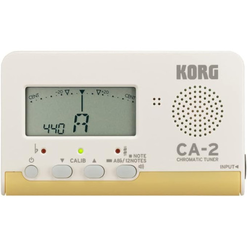 KORG CA-2 CHROMATIC TUNER WHITE