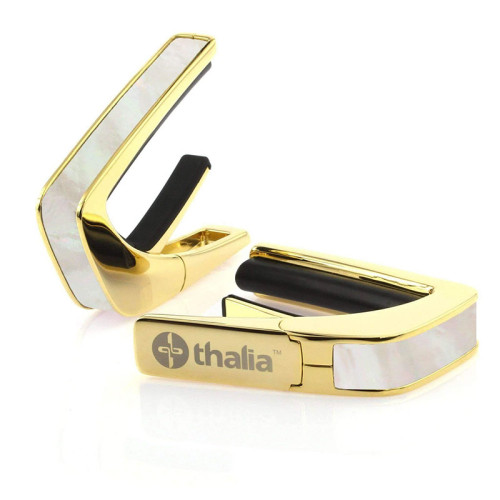 THALIA CAPO EXOTIC SHELL MOTHER OF PEARL 24k GOLD