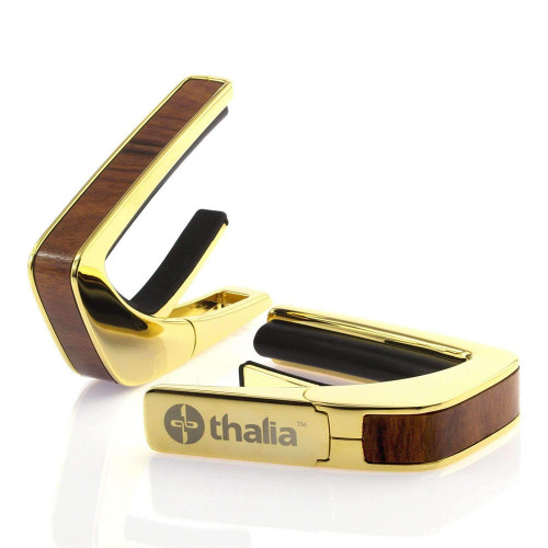 THALIA CAPO EXOTIC WOOD SANTOS ROSEWOOD 24k GOLD