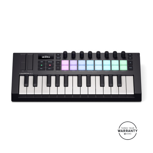 USB MIDI CONTROLLER 25 MINI KEYS