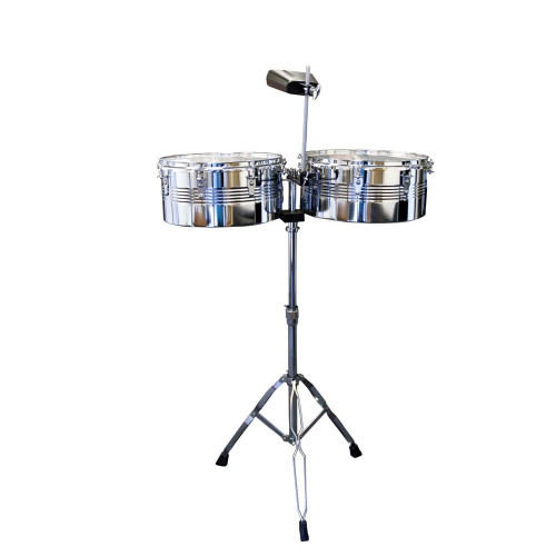 13'' & 14'' TIMBALE SET W/STAND