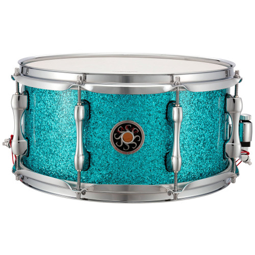 SAKAE Maple Snare 14x5,5 Turquoise Champagne