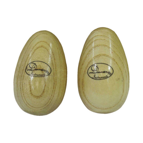EGG SHAKER WOOD 2X