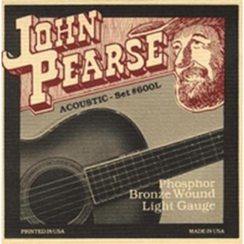 John Pearse 600L Light 12-53 Phosphor Bronze